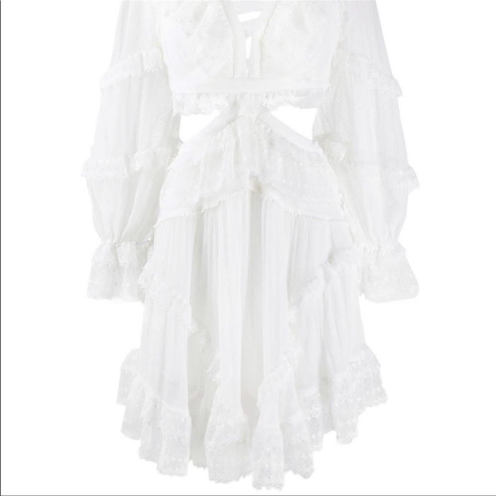 Authentic Zimmermann Suraya Cutout Dress